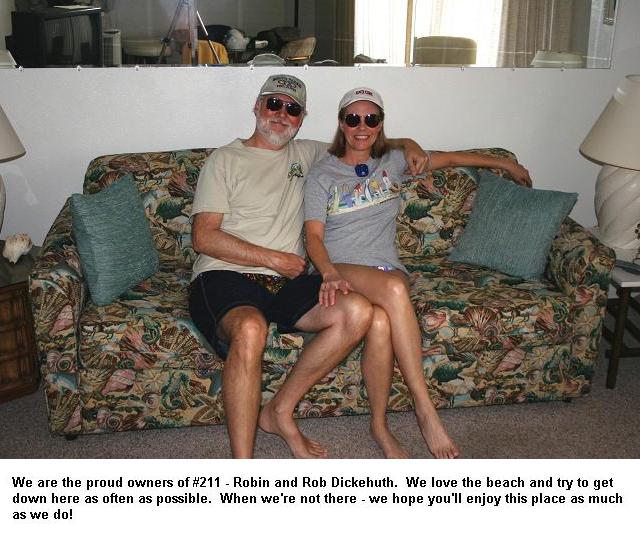 Photo of owners Rob & Robin Dickehuth